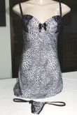 Camisola com bojo de renda Onçinha REF.33